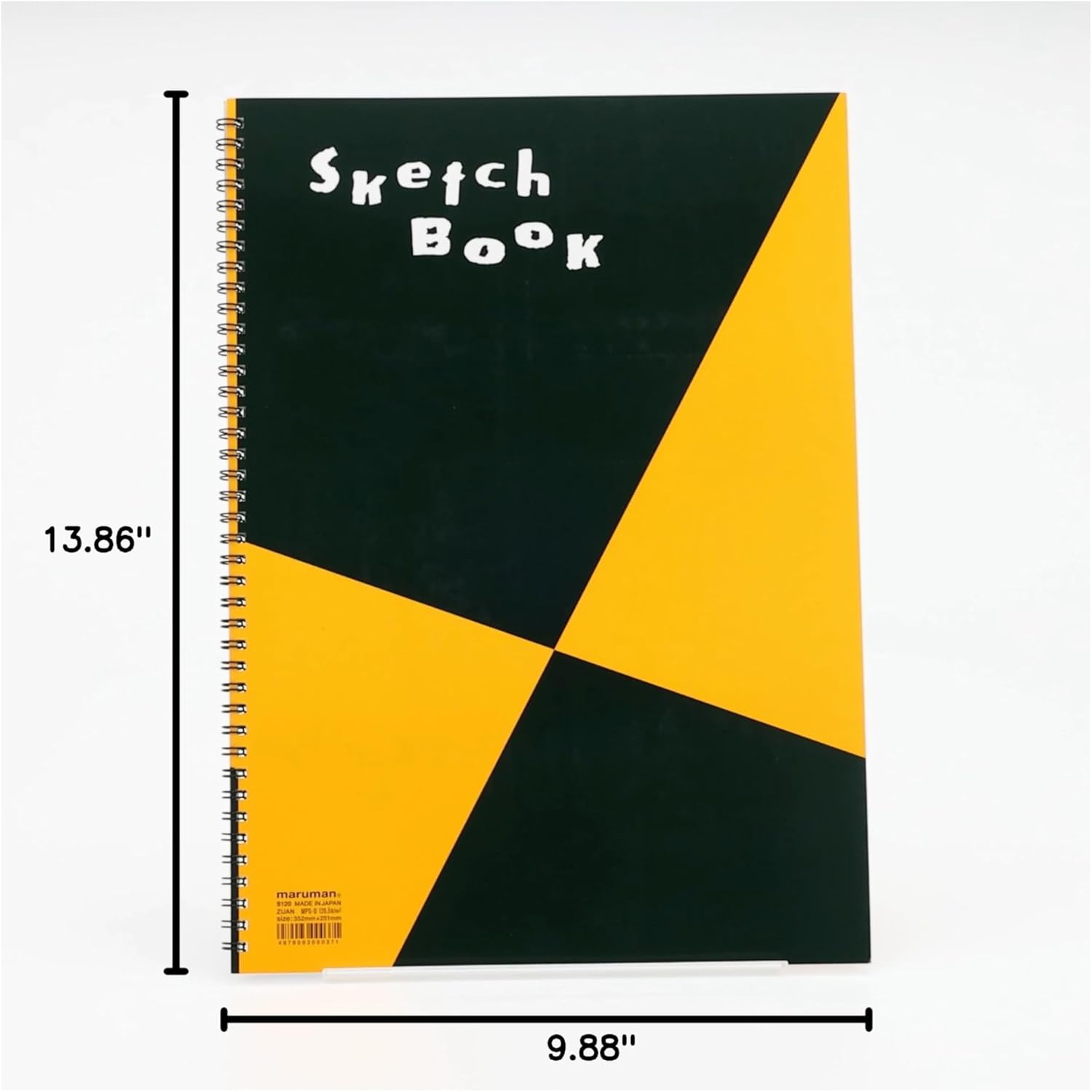 Maruman ZUAN Sketchbook 13.86 x 9.88 Inches (B4), Unruled, 24 pages (S120) - Image 9