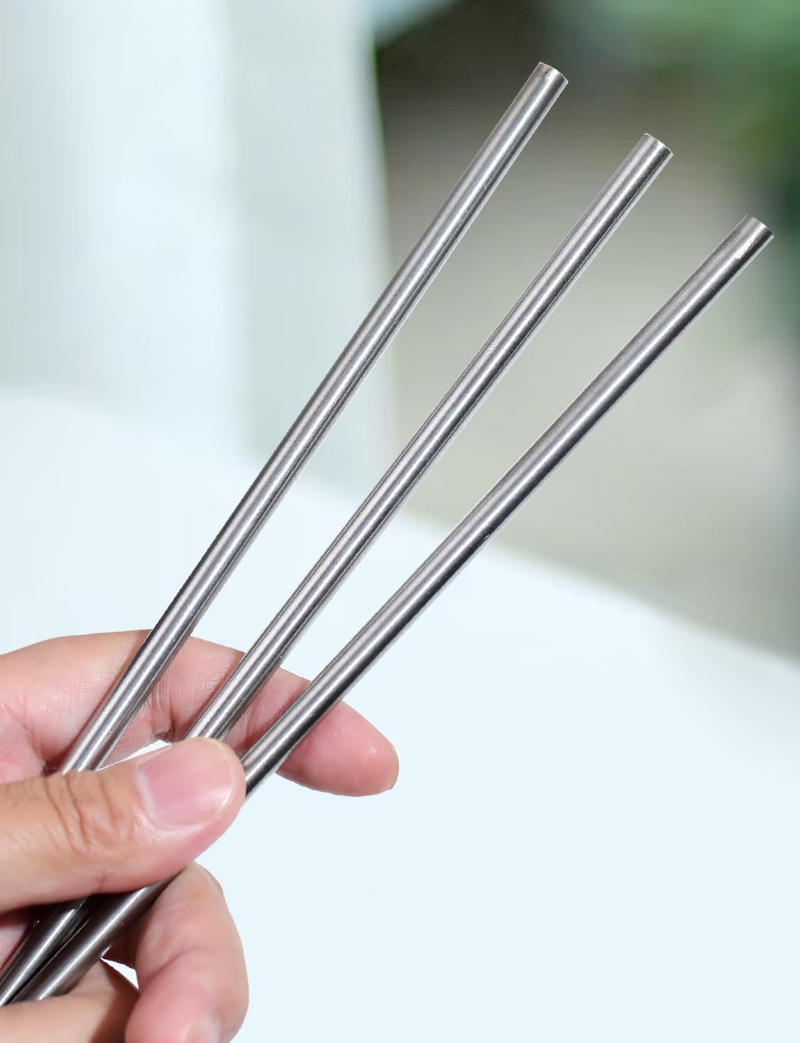 2 PCS 7mm 304 Stainless Steel Rods SS rods, Solid Metal Round Rods for DIY Crafts Industrial Use, Metalworking 305 mm/ 12 inch Length (2, 7mm) - Image 3