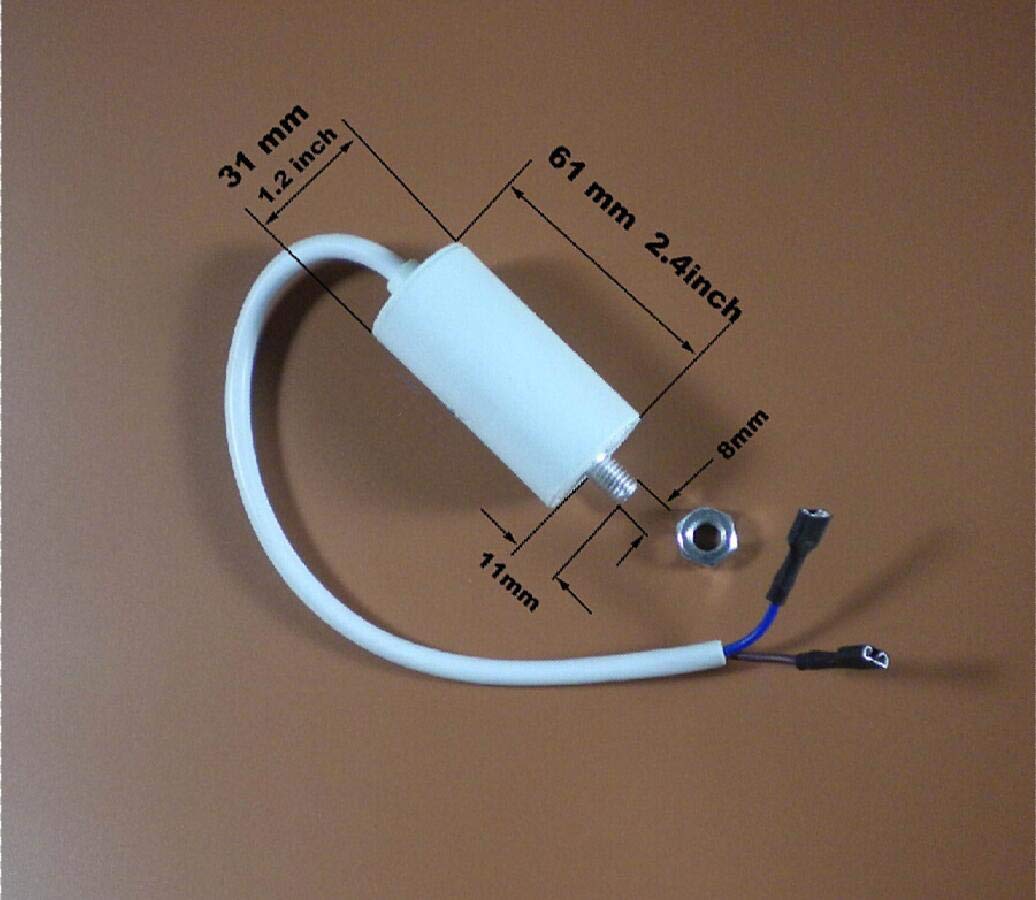 CBB65 Run Capacitor 250VAC 250V AC 8uF 8 uF 8MFD SH S3 B 50/60Hz RoHS UL Listed - Image 3