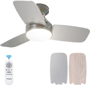 Amico Ceiling Fans with Lights, 30 ...