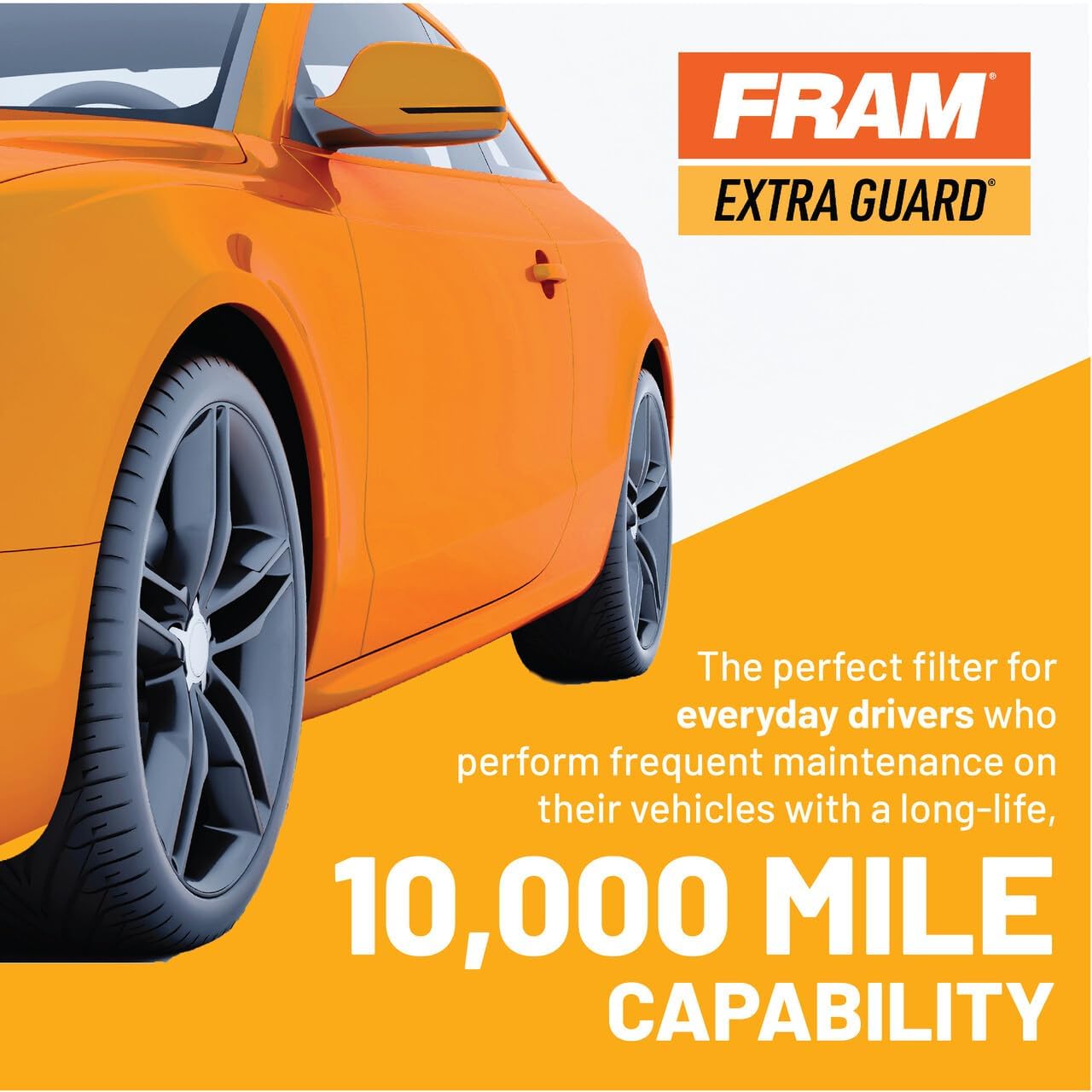 FRAM EG+ PH3614P 10K Mile Change Automotive Replacement Interval Spin-On Engine Oil Filter for Select Vehicle Model Years, Vehicle Engine Protection Oil Filter for Everyday Drivers - Image 5