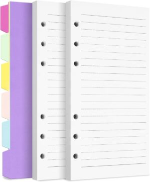 A6 Refill Paper Planner Inserts, 6-...