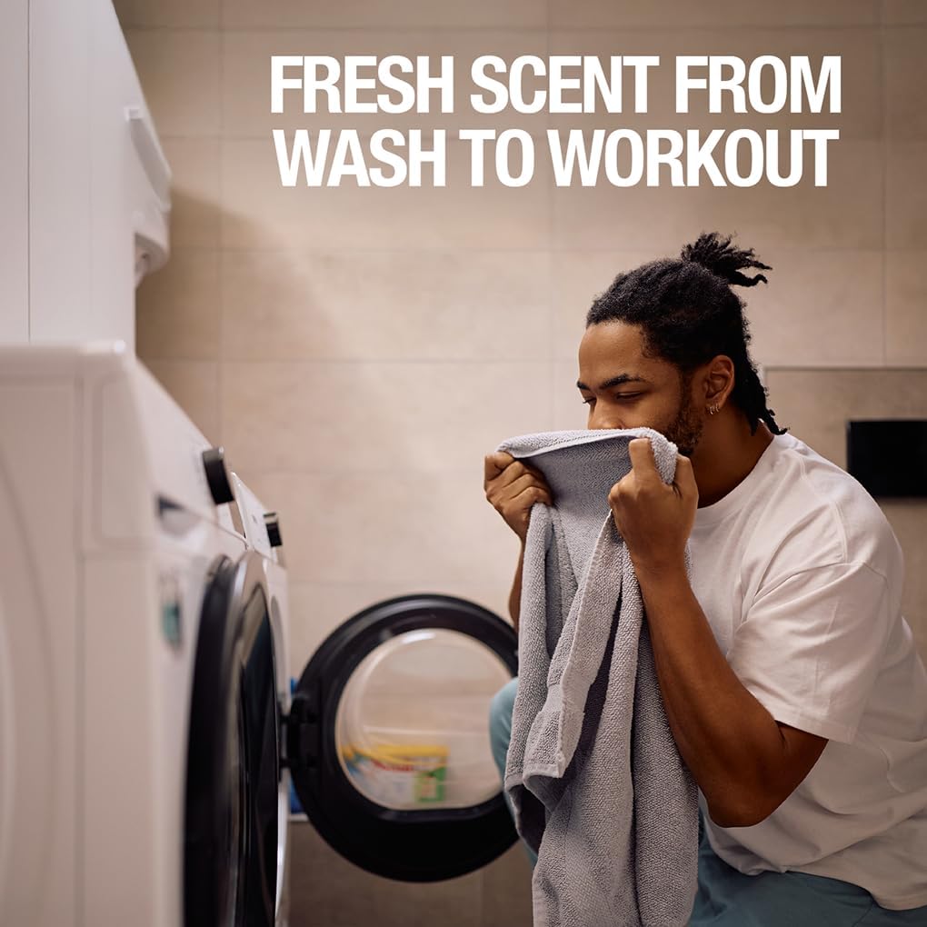 HEX Performance Laundry Detergent Packs, Fresh Scent, 75 Count – Activewear Detergent Pods for Odor & Sweat Removal, Concentrated Sport Wash, HE Compatible - Image 7