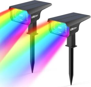 Solar Outdoor Lights,40 LEDs Color ...