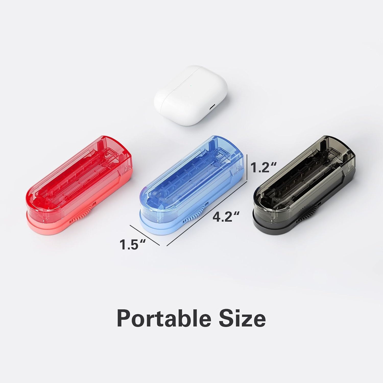 ONE PIX Multiple Pill Cutter Splitter for Small and Tiny Pills, Accurate 1/2 Tablet Splitter with Adjustable Bars & Hidden Blade, Safely Cuts Large Medication for Seniors & Pets, Grey - Image 8