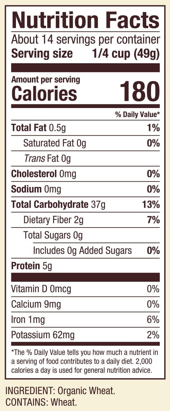 Bob's Red Mill Organic Creamy Wheat Hot Cereal, 24oz (Pack of 4) - Organic, Non GMO, Gluten Free, Whole Grain, Vegan, Kosher - Image 5