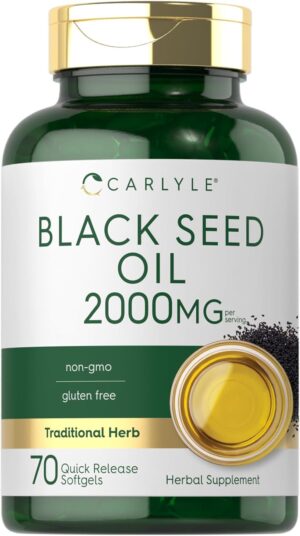 Carlyle Black Seed Oil Softgel Caps...