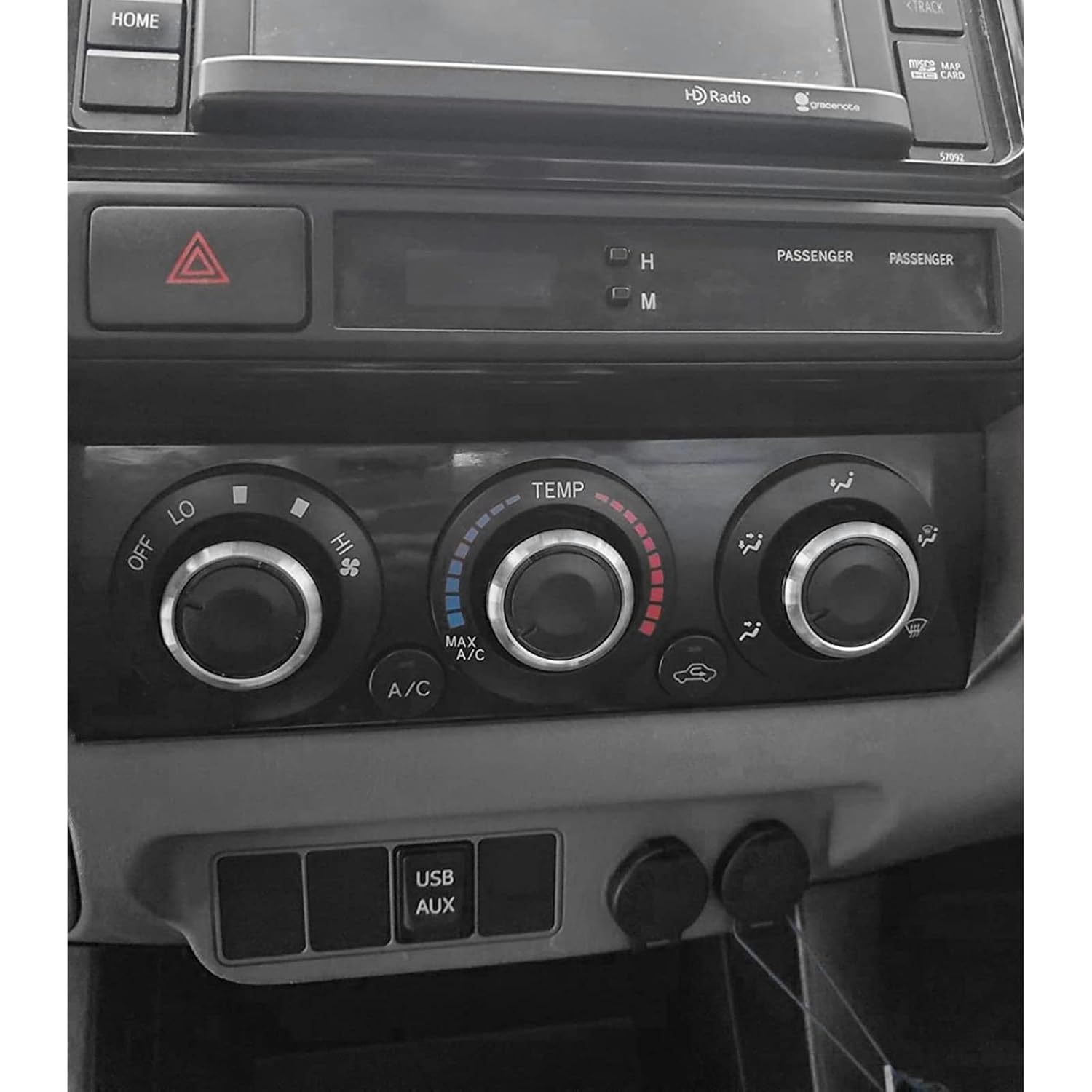JDMCAR Compatible with Toyota Tacoma 2005-2015 A/C Air Conditioning Control Switch Knob Button, HVAC Control Knob Tacoma Heater Temperature HVAC Fan Control Knob - (A Set of 3 Knobs) - Image 9