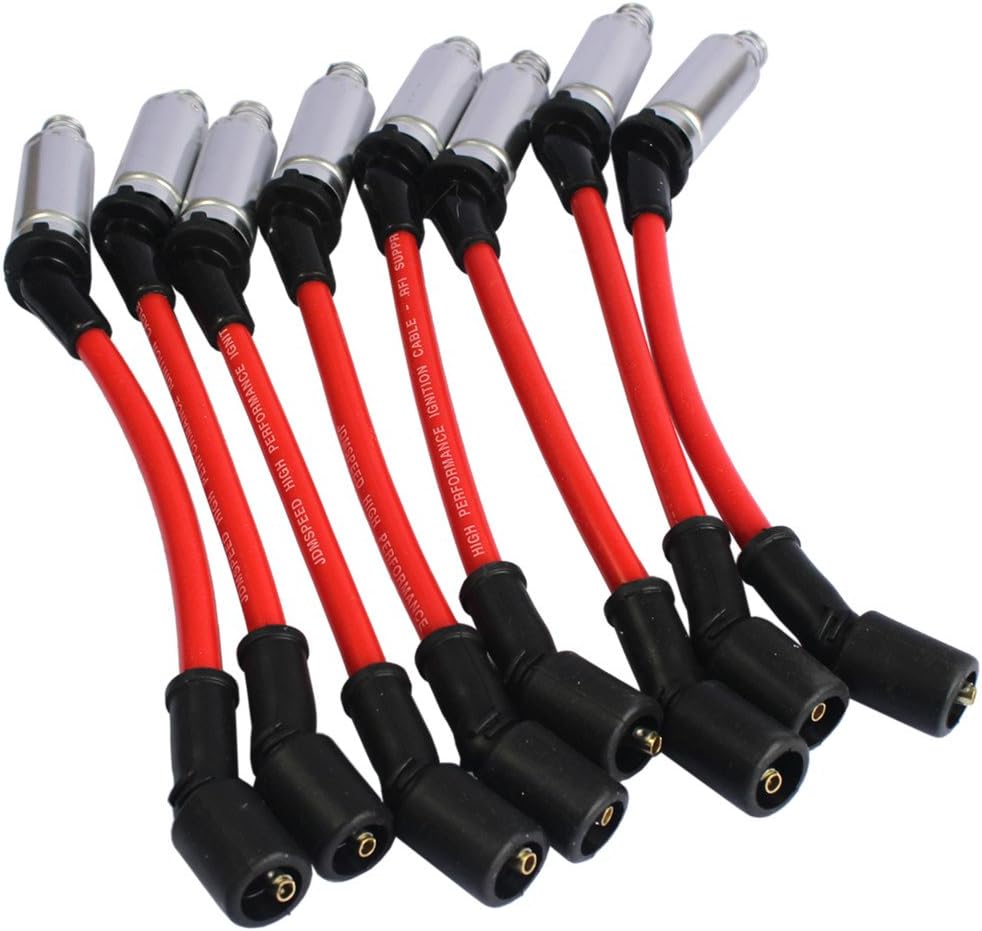 JDMSPEED High Performance Spark Plug Ignition Wire for 2000-2009 Chevy GMC V8 - Image 7