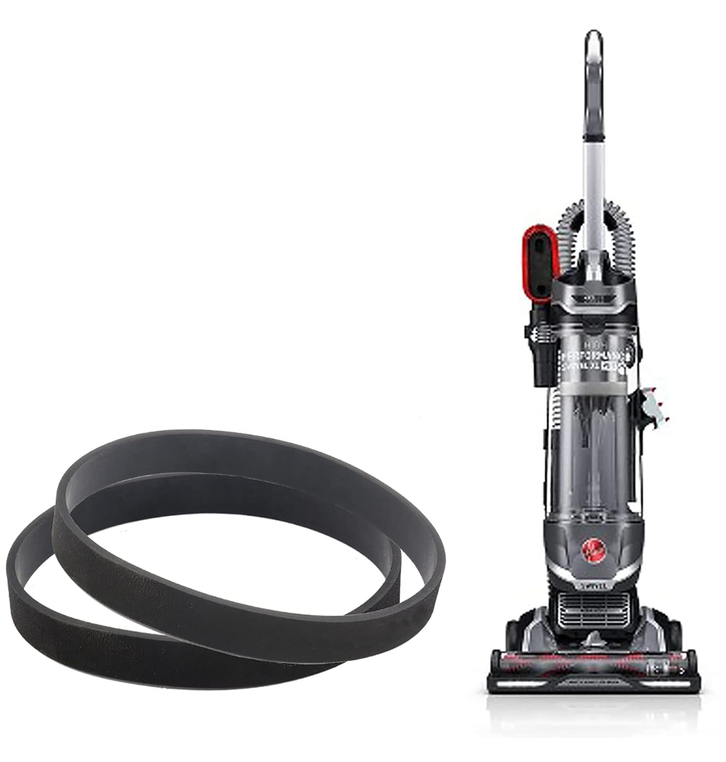 Replacement Vacuum Belts for Hoover UH75200,UH75210,UH75100,UH75110,UH75160 High Performance Swivel XL Pet Upright Vacuum Cleaner-2Pack