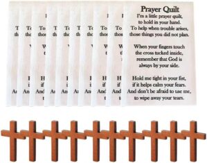 Prayer Quilt with Cross Inside R...