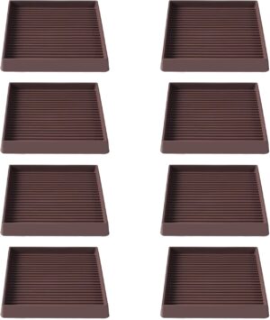 4×4 Square Rubber Furniture Ca...