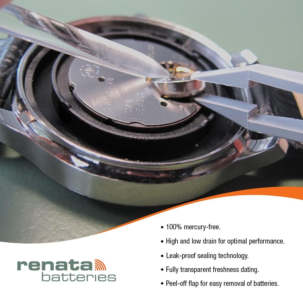#344 Renata Watch Batteries 2Pcs - Image 7