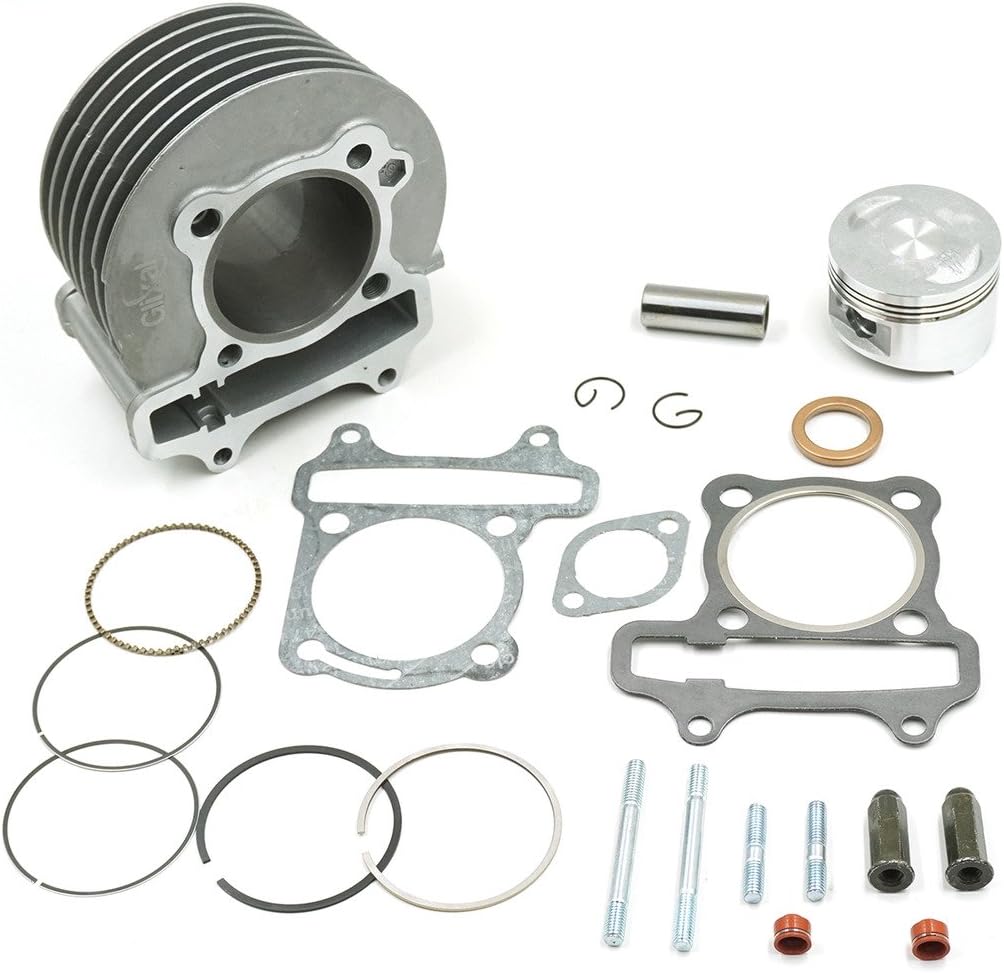 Glixal ATMT1-020 High Performance GY6 58.5mm 155cc Big Bore Rebuild Kit Cylinder Kit For 152QMI 157QMJ Engine Chinese Scooter Moped ATV - Image 2