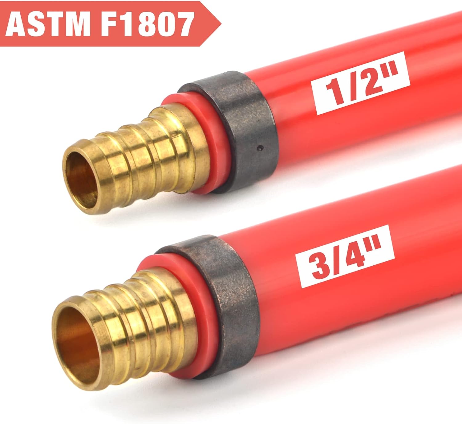 iCrimp IWS-1807CN PEX Crimping Tool Kit with PEX Crimpers, PEX Tubing Cutter, Copper Ring Removal Tool for 1/2’’ & 3/4’’ Copper Crimp Rings, Meets ASTM F1807 Standard - Image 6