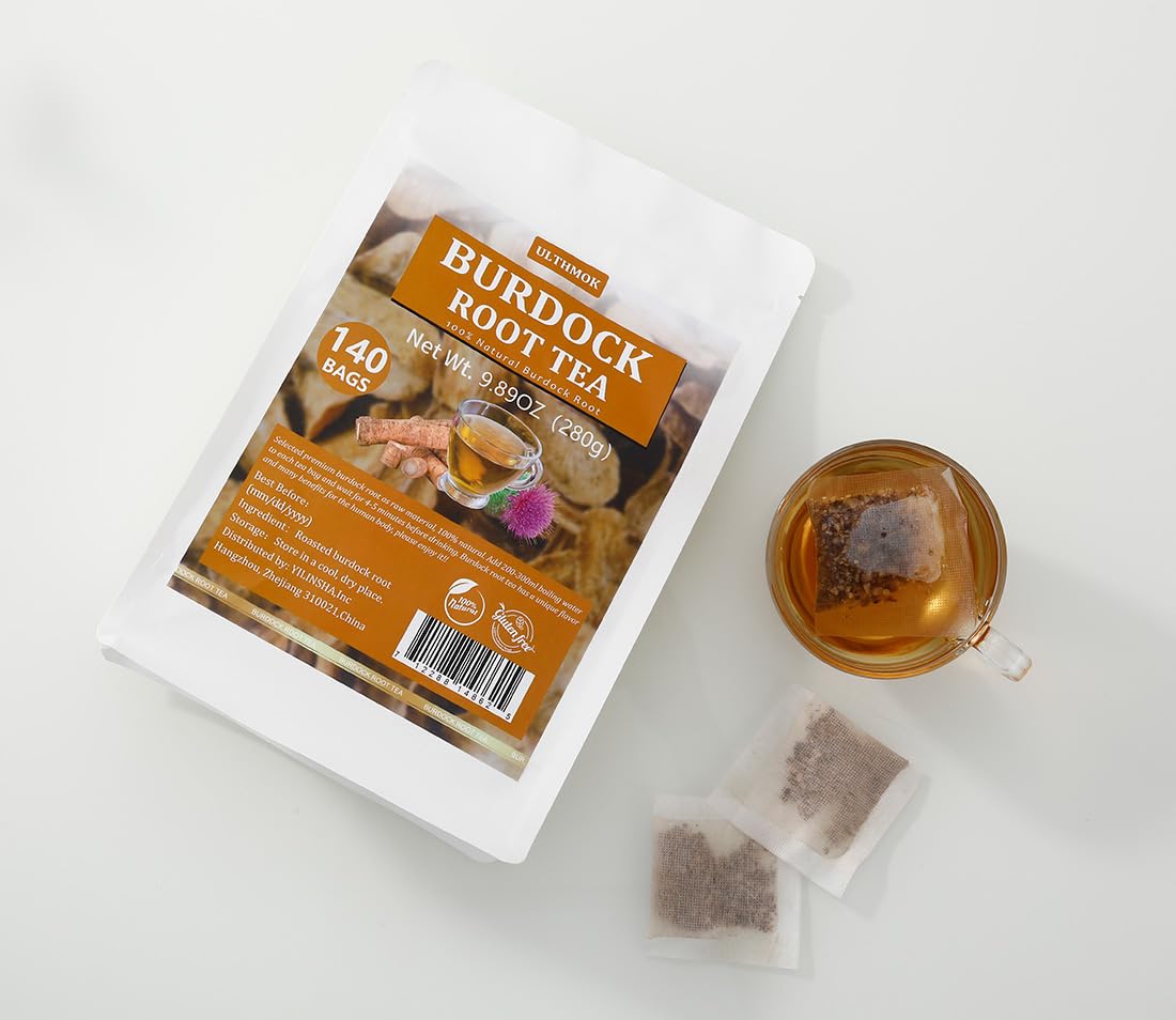 Premium Burdock Root Tea Bags,140 Tea Bags.100% Natural Burdock Tea,No Additives,Caffeine Free. - Image 8
