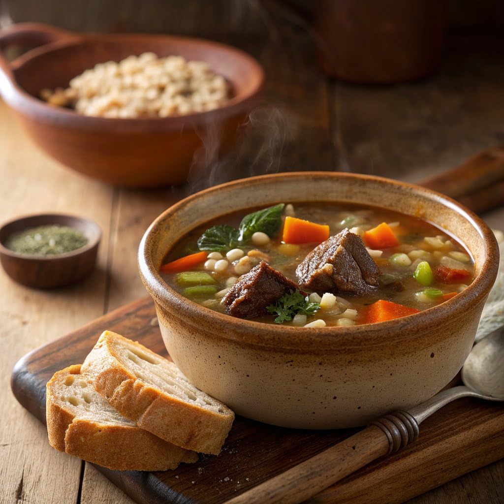 Campbell's Condensed Beef Soup With Vegetables and Barley, 10.5 oz Can (12 Pack) - Image 3