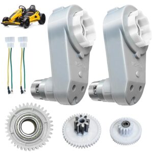 Pair of 24Volt RS775 Fast Motor Gea...