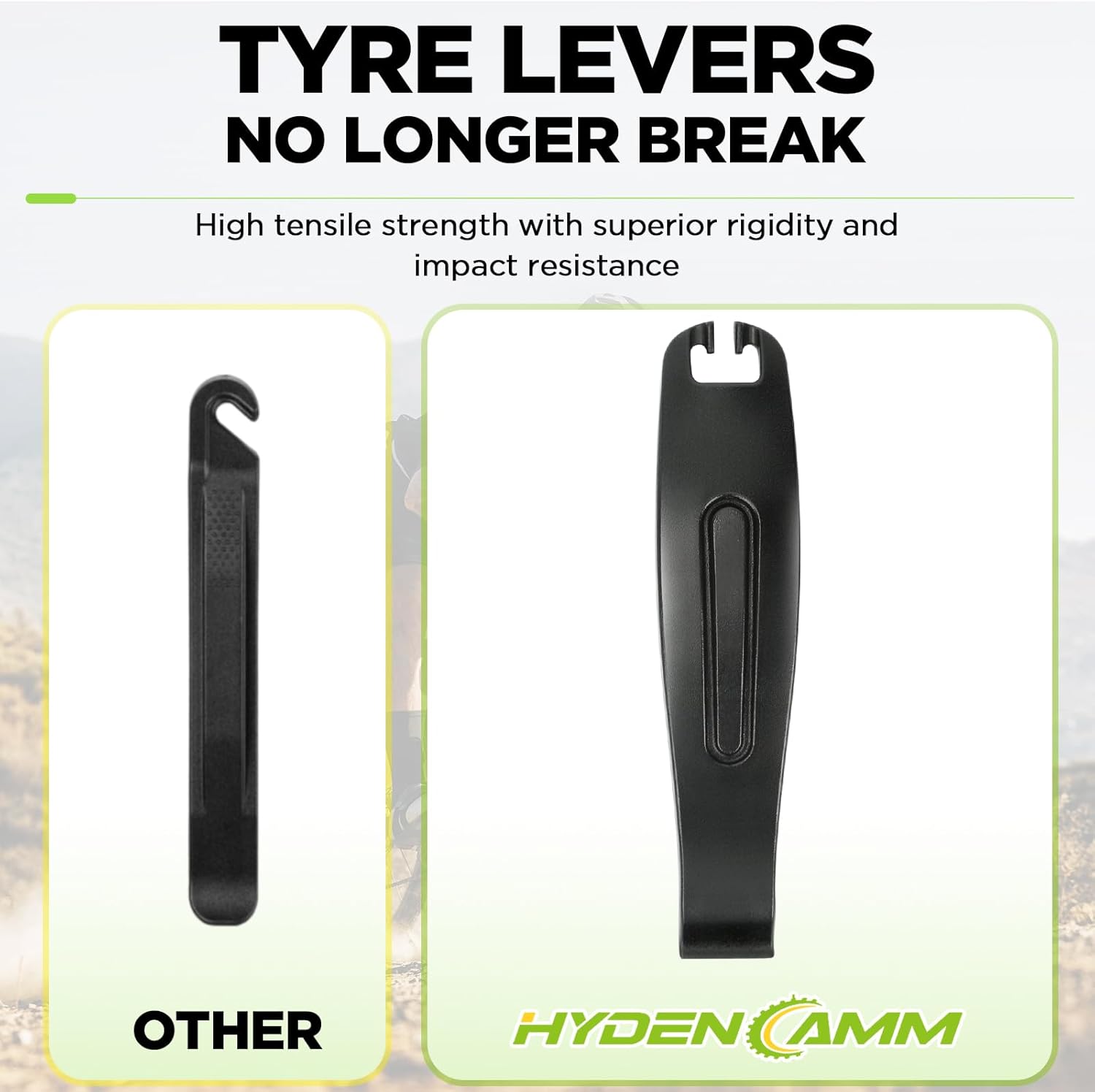 2 Pack 26x1.75/2.125 Bike Tire Tube, 26x1.75 26x1.95 26x2.10 26x2.125 with 48mm Schrader Valve, Butyl Bike Tube 26 x 1.95 with 2PCS Levers, for MTB and Cruisers, City Bikes, Road Bikes - Image 8