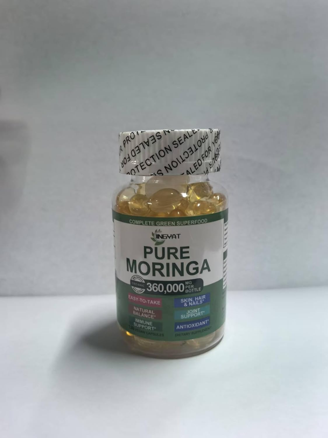 Moringa Softgels, Organic Pure Moringa Oleifera Leaves Extract for Energy, Skin, Gut Health, Immune, Natural Antioxidant, High Potency Moringa Oil Than Moringa Powder, Non-GMO, 60 Serving - Image 7