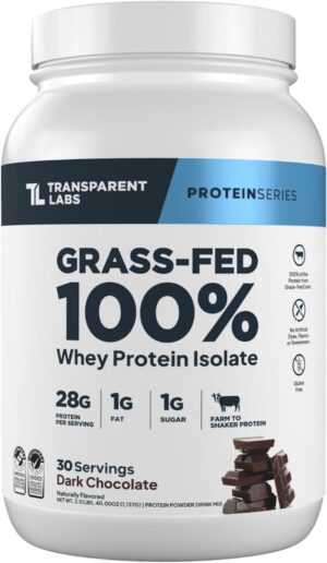 Transparent Labs Grass-Fed Whey Pro...