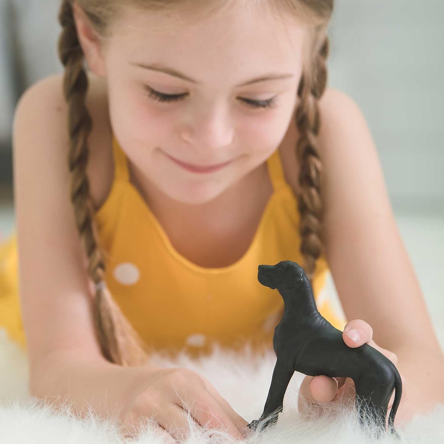 Safari Ltd. Great Dane Figurine - Detailed 5" Plastic Dog Figure - Toy for Boys, Girls, and Kids Ages 3+ - Image 2