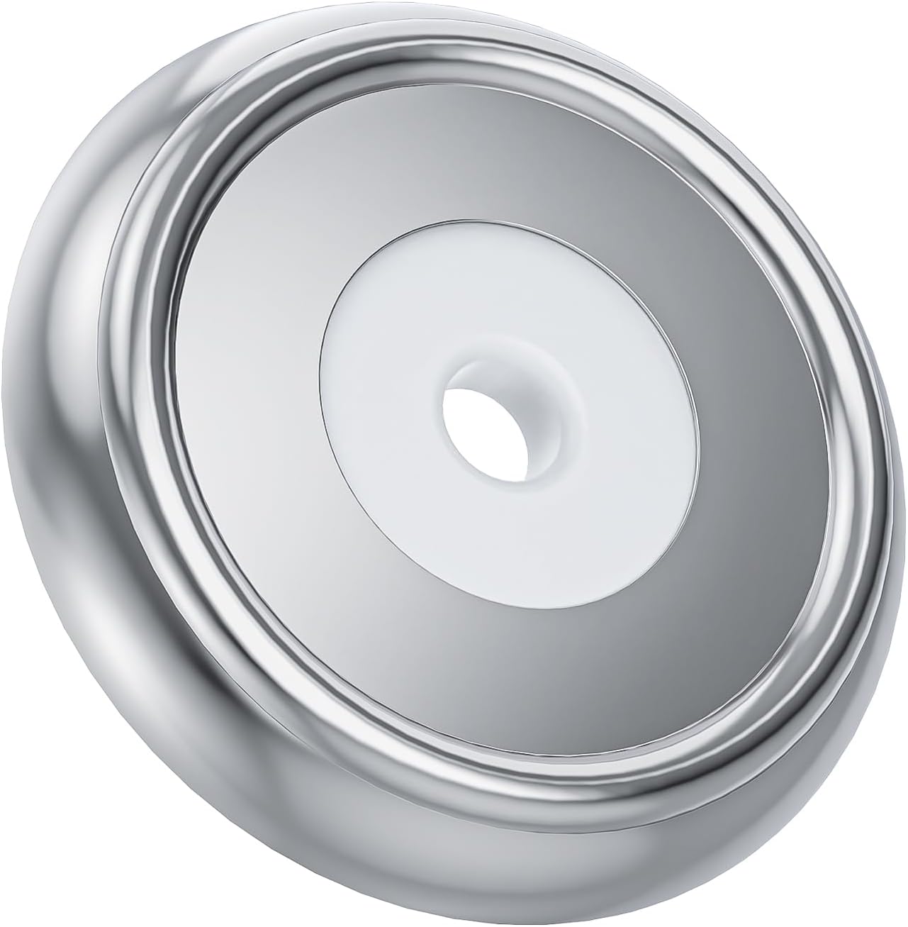 Metal Tub Spout Cover Ring, Stainless Steel Trim Plate for Tub Spout, with 1 Pcs Foam Gasket, 1-1/2 Inch ID and 3-5/8 Inch OD