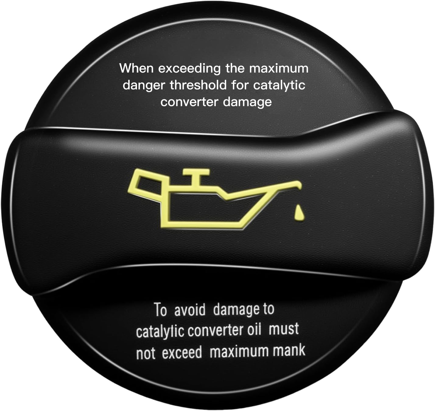 80989 Engine Oil Filler Cap Replacement for Audi Volkswagen/vw, 1998-2006 A4, 2000-2004 A6, 2007-2010 Q7, 1990-2018 Passat, 1986-2018 Jetta, 1998-2018 Beetle, 06B103485C 06B103-485C