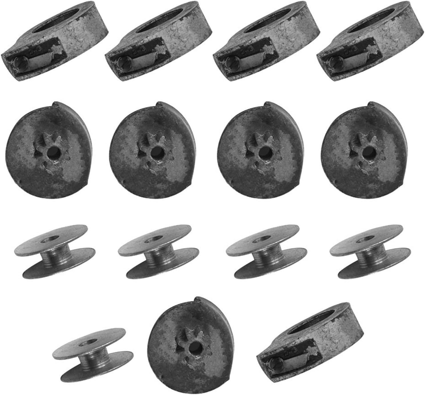 5 Sets 17Mm Bobbin Parts for Shoes, Cobbler Sewing Machine Repair Chinese Patch Spool Shuttle Holder Shoe Mending - Image 6