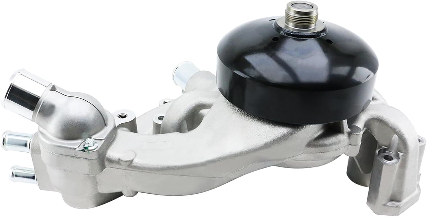 Water Pump with Thermostat for 2007-2019 Chevy/GMC 4.8 5.3 6.0L V8 – Fix Overheating & Leaks – Direct Fit – Replaces 45010, G9670B,AW6009 - Image 2