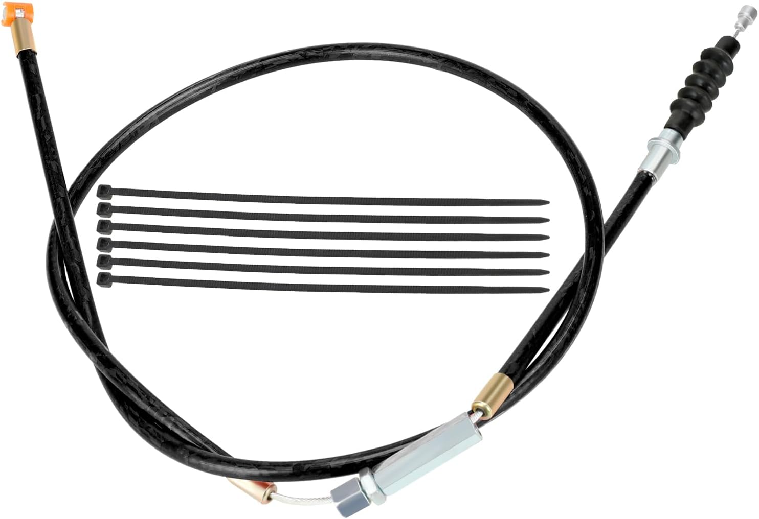 YOXUFA 38.98 inch Clutch Cable Adjustable for 50cc 70cc 90cc 110cc 125cc 250cc SSR SDG TaoTao DB17 DB27 Apollo RFZ DB007 Coolster Baja X-pro X-motos Thumpstar Lifan Kayo Loncin Pit Dirt Bike ATV Quad