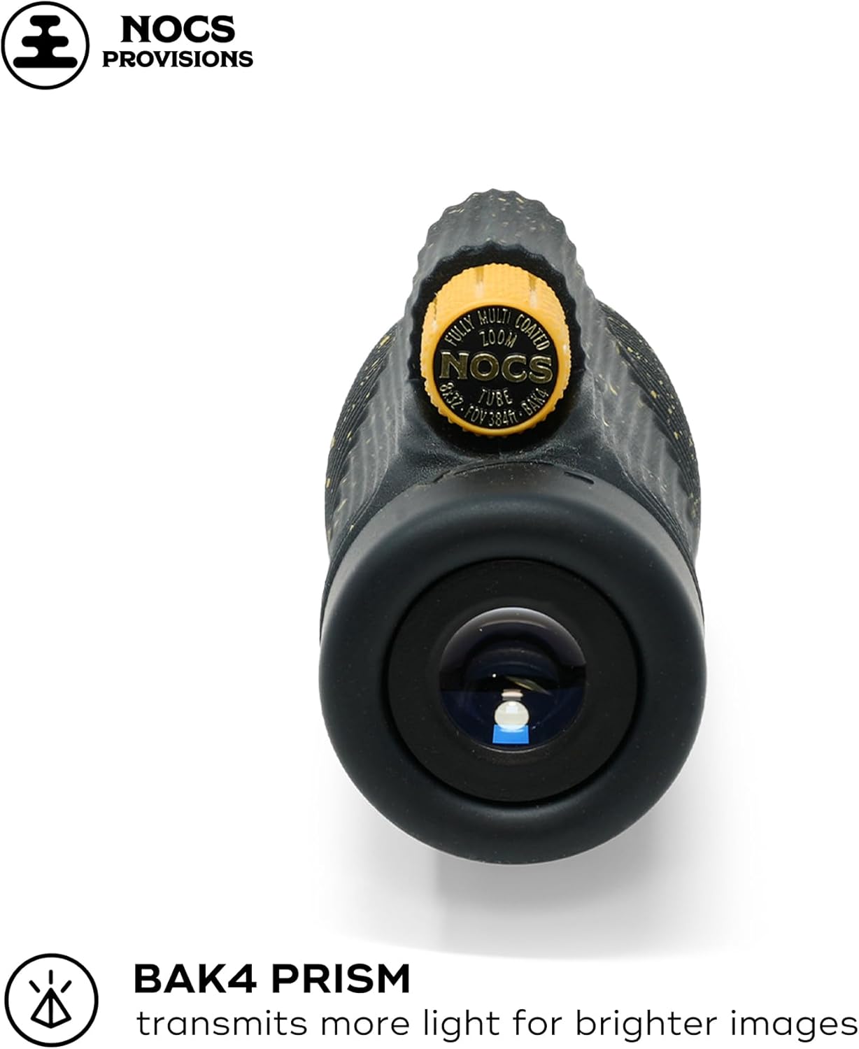Nocs Provisions Zoom Tube 8x32 Monocular, 8X Magnification Telescope, Bak4 Prism, Wide Field of View for Bird Watching, Backpacking & Wildlife Viewing - Twilight Haze Blue LTD - Image 3