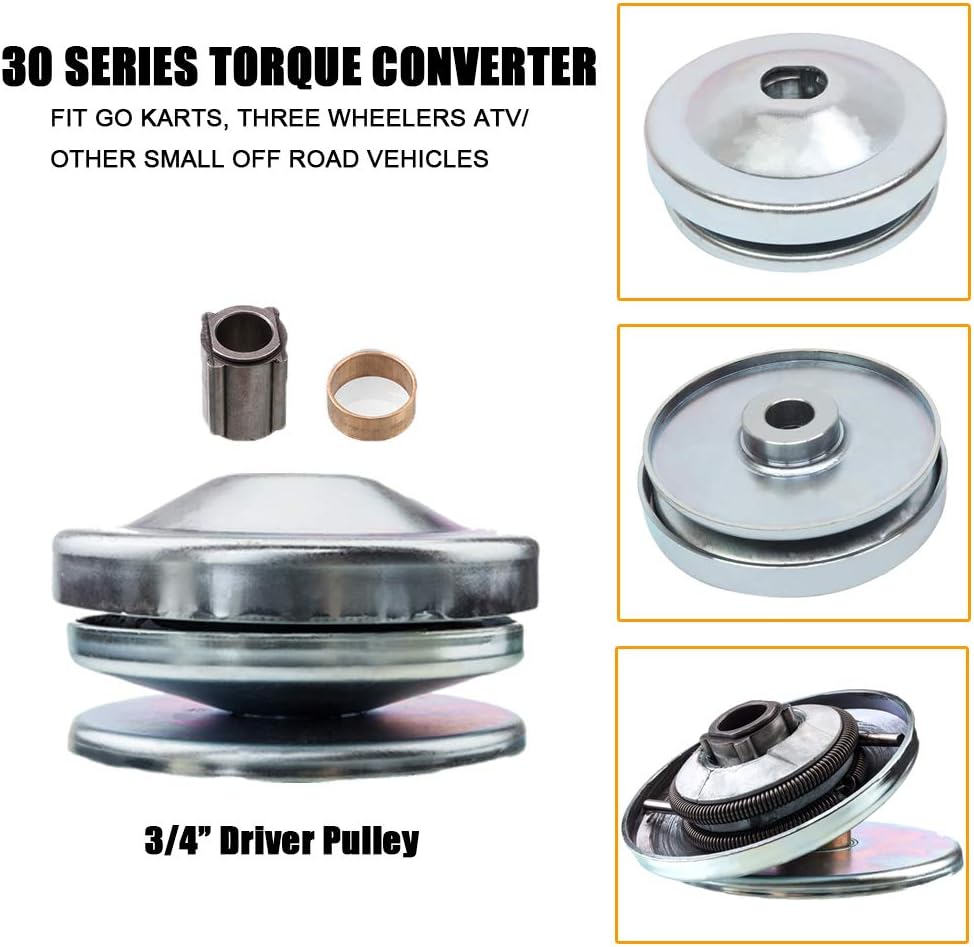 30 Series Torque Converter Driver Clutch 3/4" Bore Go Kart for Comet 219552 5957 - Image 2