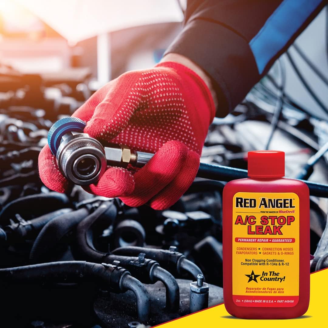 BlueDevil Products Red Angel 49496 A/C Stop Leak - 2 Ounce - Image 2