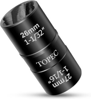 Topec 26mm x 27mm Flip Lug Nut Extr...