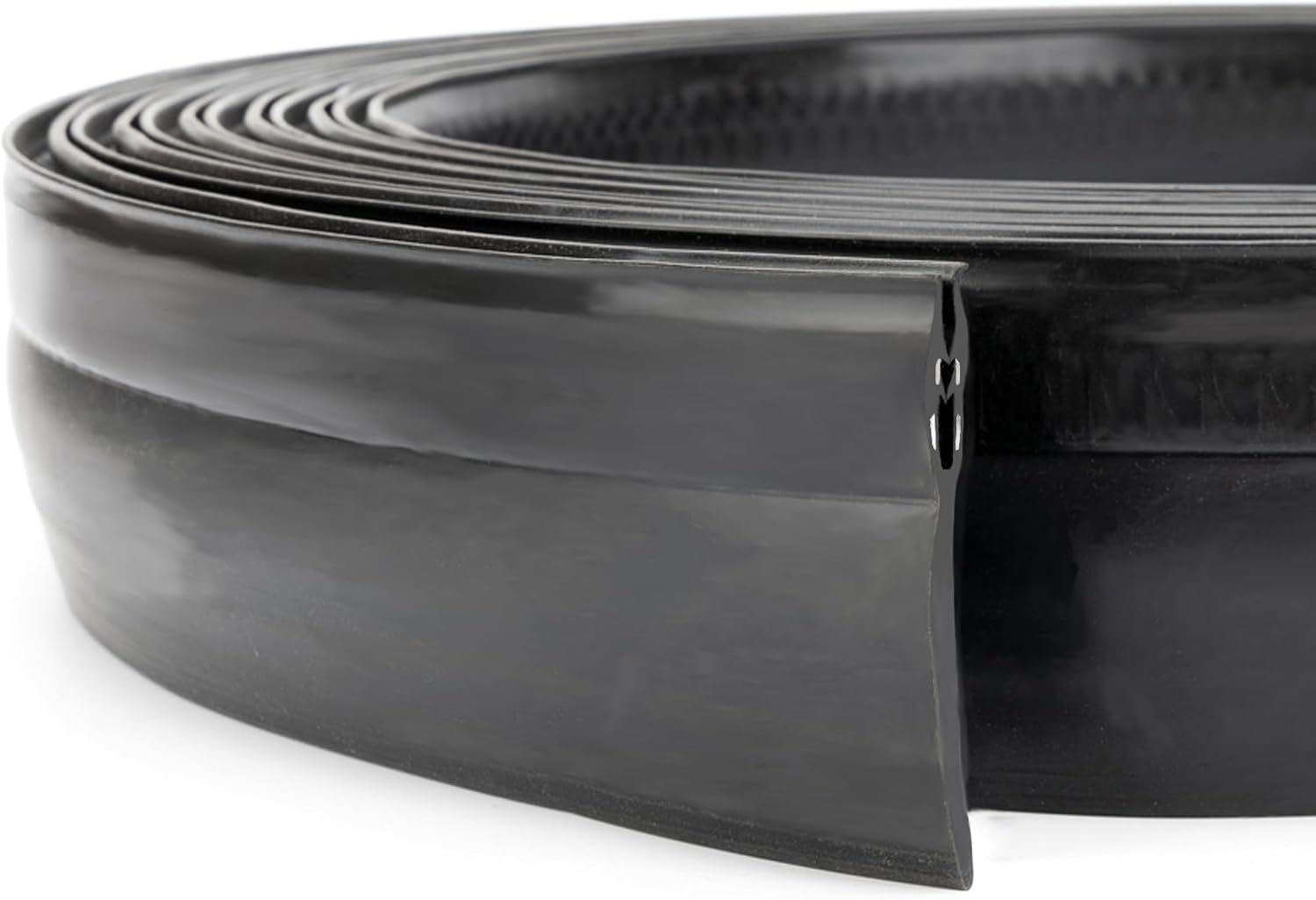 018-546 RV Slide Out Clip Rubber Seal Weather Stripping with 2 Wiper is Suitable for RV Camper Door Window Channel (25 Ft)