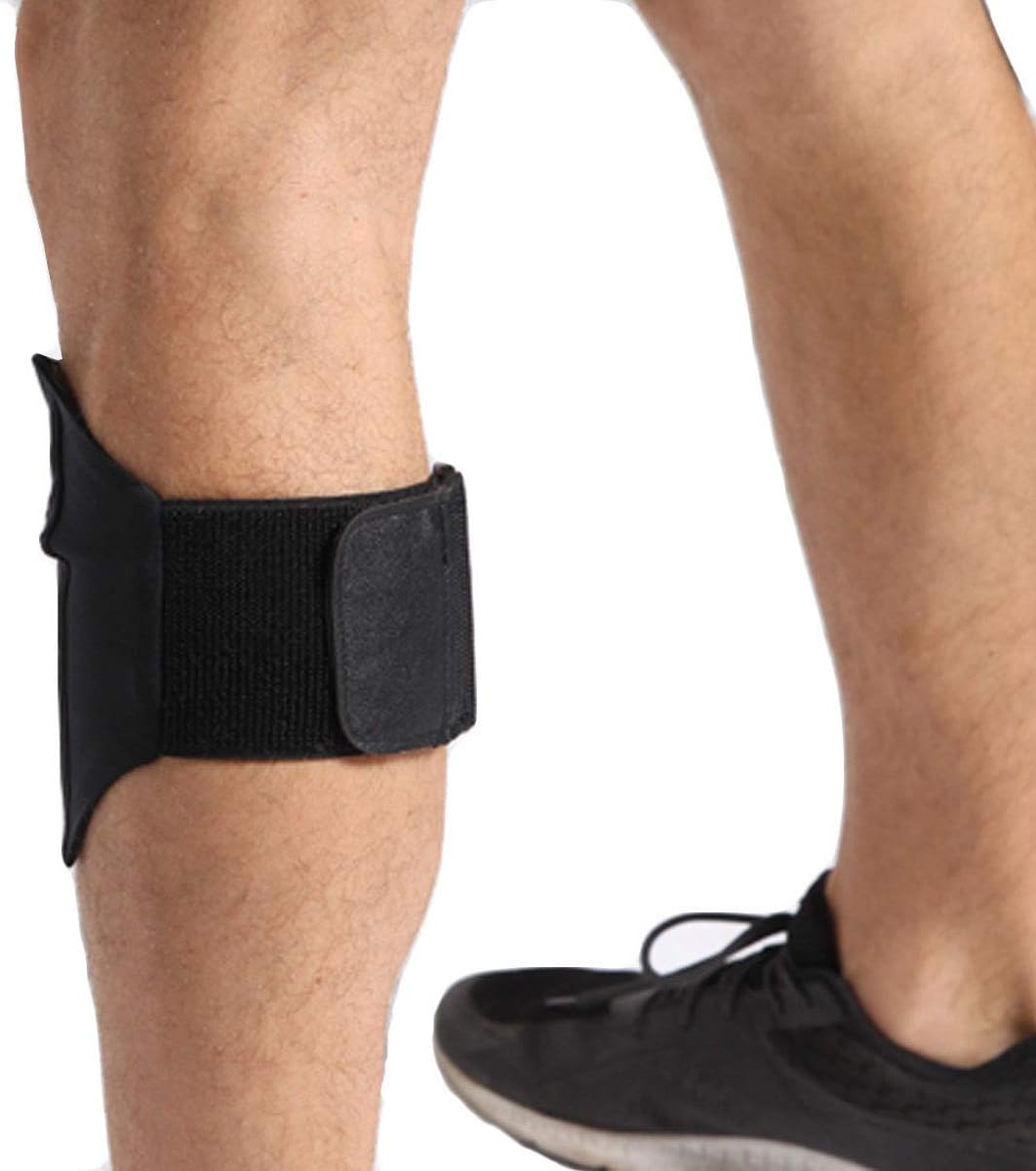 Cell Phone Leg Band & Armband for All Phones with Adjustable Elastic, Sport Leg & Arm Band for Running, Walking, Equestrian, Motorcycle or Hiking (Black) - Image 5