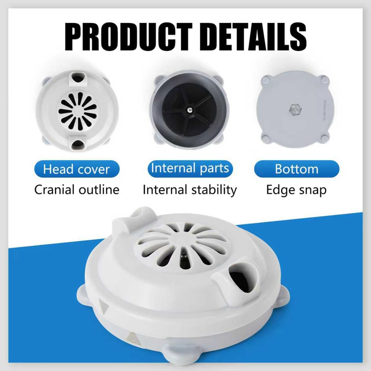 Pipeless Magnetic Jet Head Motor for Pedicure Chair Part Spa FootBasth Includes Propeller and Cap - Image 2