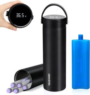 YOUSHARES Insulin Cooler Travel Cas...