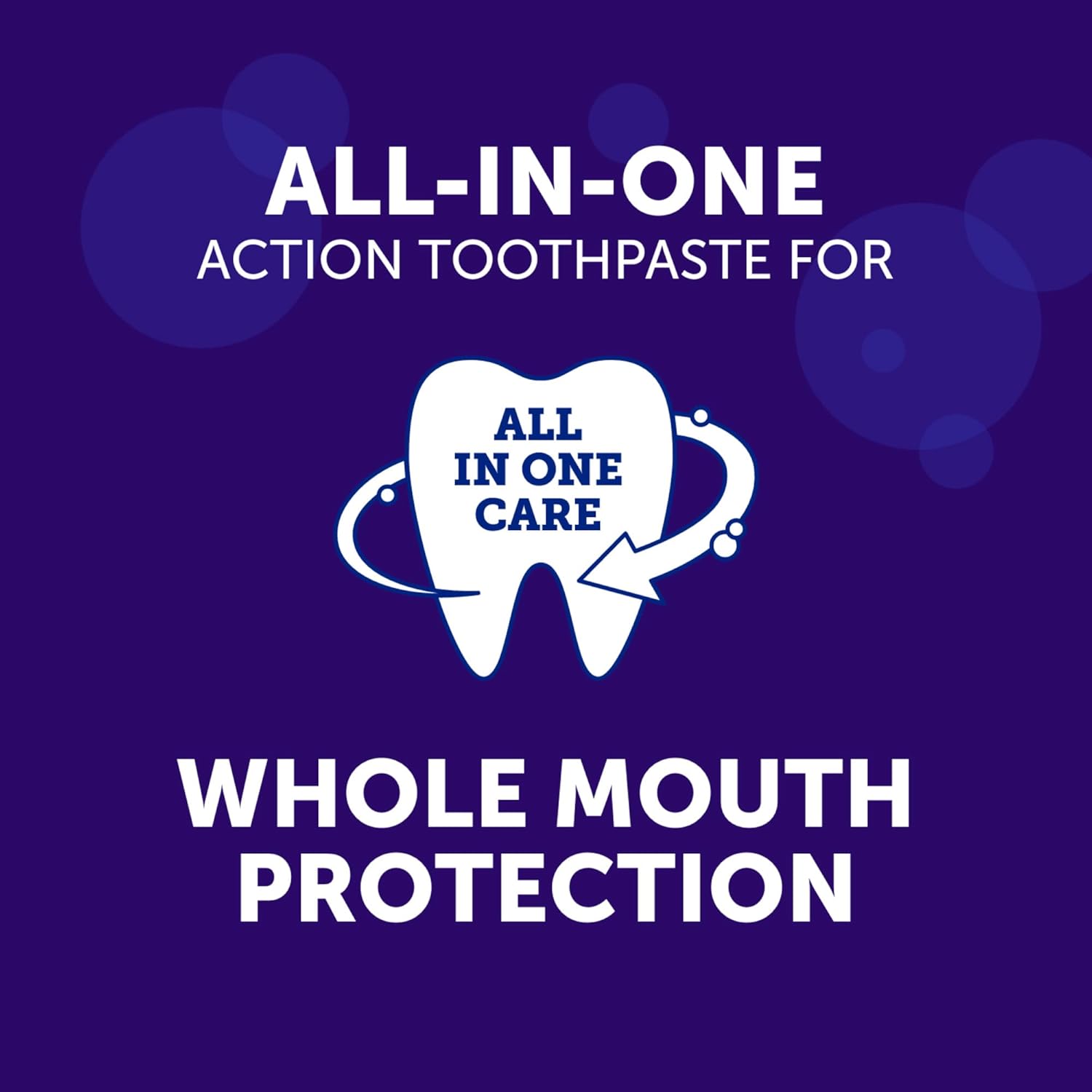 ARM & HAMMER Complete Care Toothpaste, Teeth Whitening Toothpaste, Fluoride, Whole Mouth Protection, Fresh Mint Flavor, 6.0 oz (Pack of 1) - Image 4