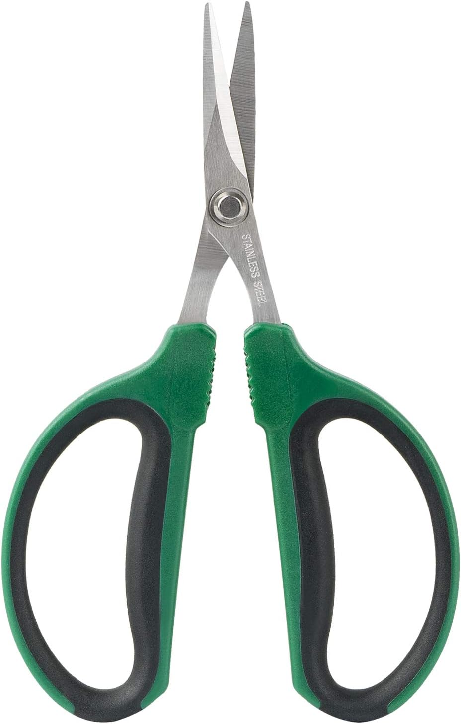 6-Inch Stainless Steel Garden Bonsai Pruning Shears with 40mm Straight Blade Pruners, Anti-Slip Softgrip Micro-Tip Snip - Image 7