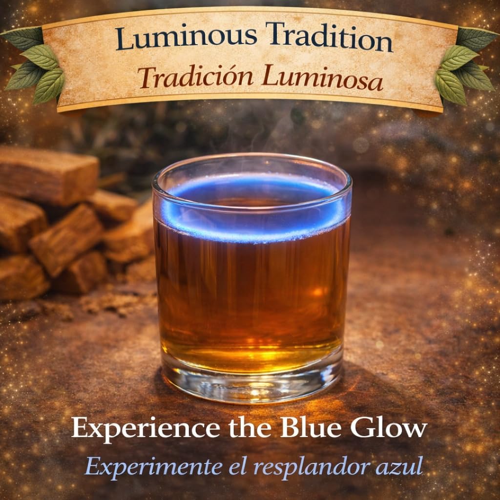 Palo Azul Herbal Tea (4 oz / 113g) – Authentic Kidneywood (Eysenhardtia polystachya) – Visual Blue Fluorescence Infusion – Wildcrafted, 100% Natural, Non-GMO – Makes 40+ Cups – by BEXPERTSUSA - Image 2