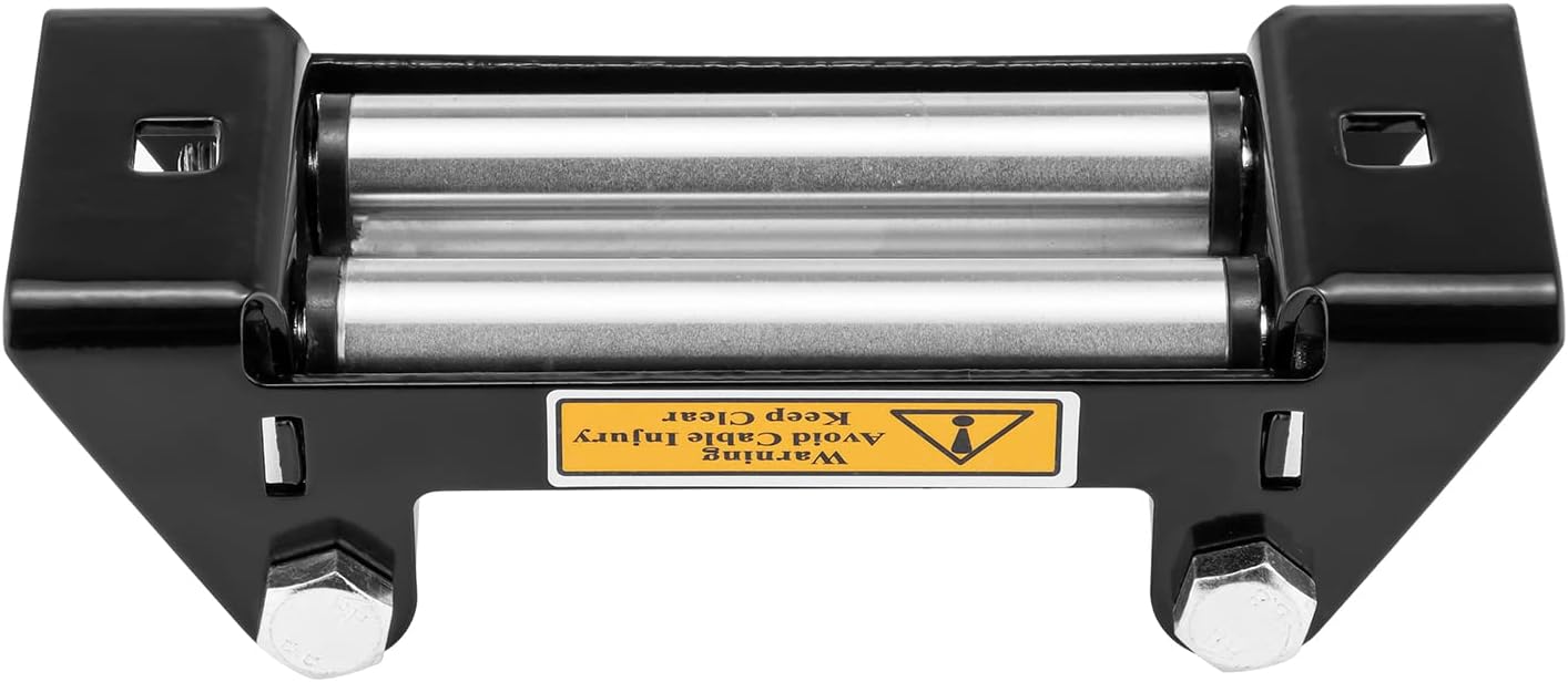 WeiSen 6" (152MM) Winch Roller Fairlead Cable Guide fit 4000-5500 LBS UTV Winches - Image 3