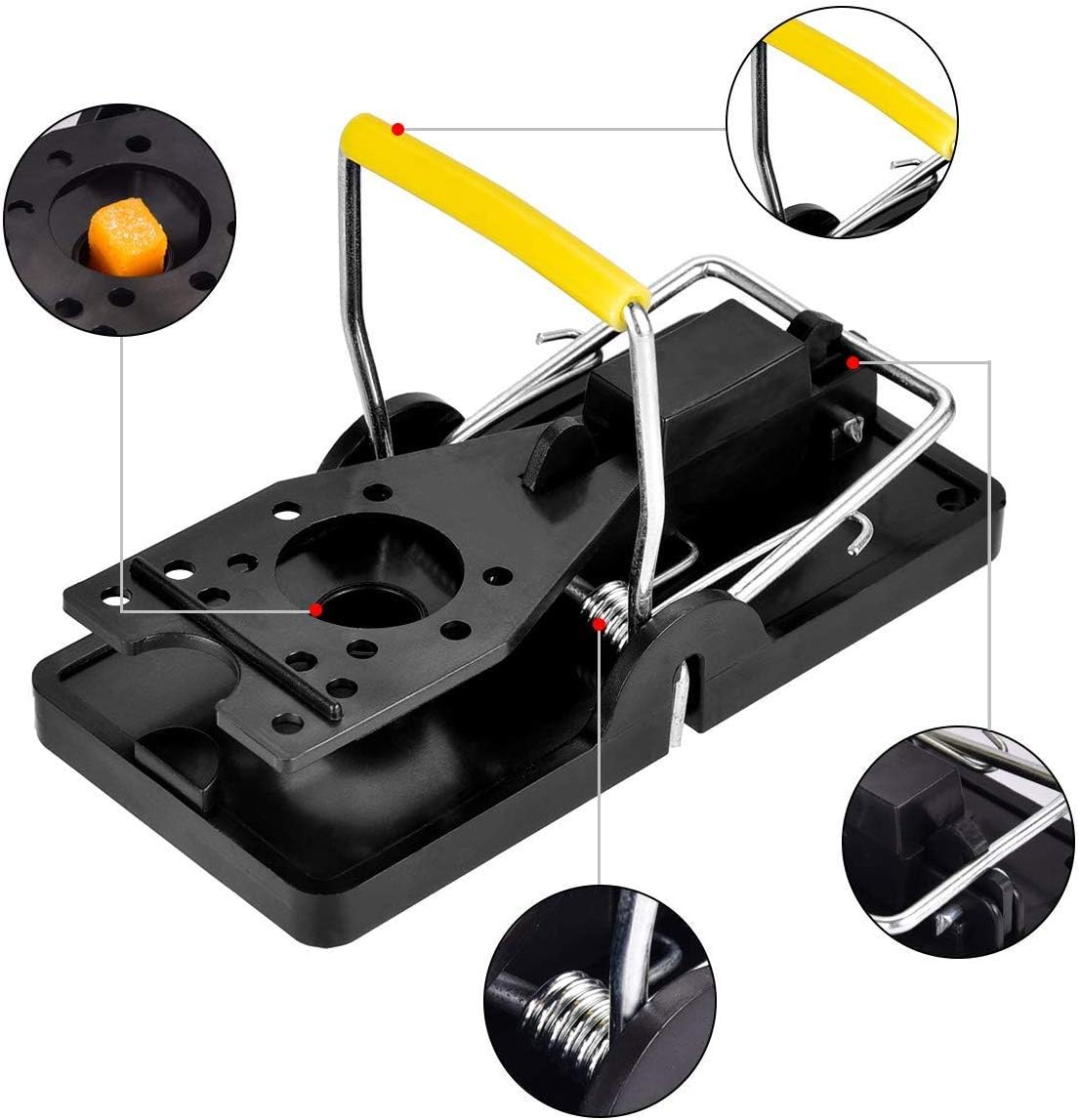Mouse Trap Mouse Traps Indoor Mouse Traps for House Mouse Traps Outdoor Mice Traps for House Indoor 6 Pack - Image 5
