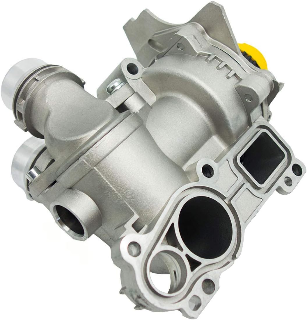 Aluminum Water Pump With Belt Compatible with for Audi A3 A4 TT For VW Tiguan Jetta Golf GTI Eos Beetle CC 2.0T TSI 06H121026AB, 06H121026AE, 1312460, 06H121026AF - Image 2