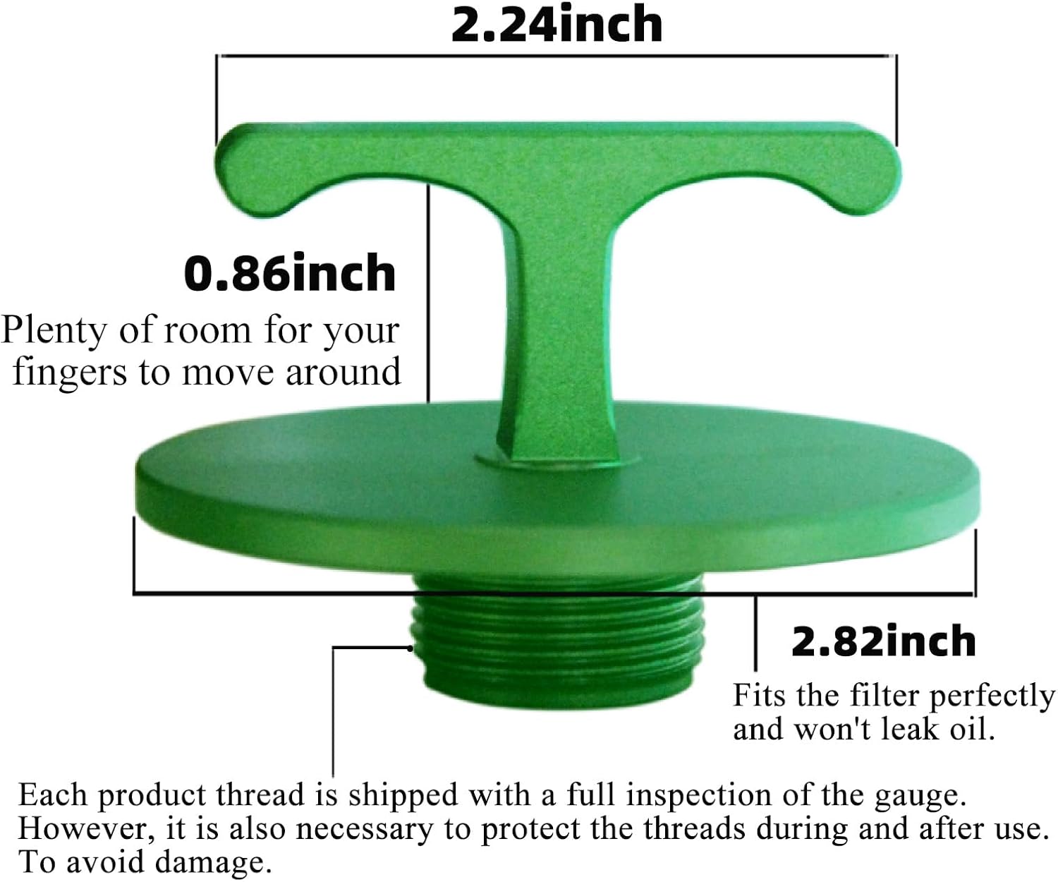 Aluminum Alloy Oil Filter Plug Tool, for Dodge Ram 2500, 3500, 4500, 5500, 5.7L 5.9L 6.4L 6.7L Cummins Turbo Diesel MO285 05083285AA Oil Filter Cap Plug Tool-Ram Accessorice - Image 5