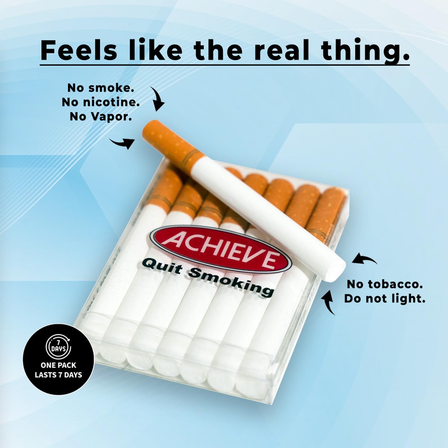 Stop Smoking Aids that Work | Tobacco-Free, Nicotine-Free, & Smoke-Free | Oral Fixation & Fidget Relief | The Safe Quit Smoking Tool for Smoking Cessation - Image 8