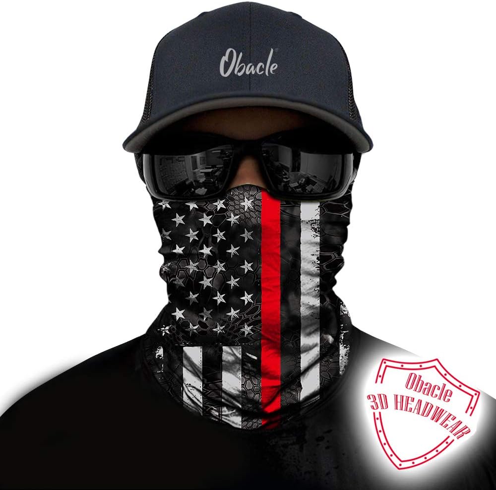 Obacle Bandana Face Mask Neck Gaiter Tube Mask Men Women for Sun Dust Protection - Image 2