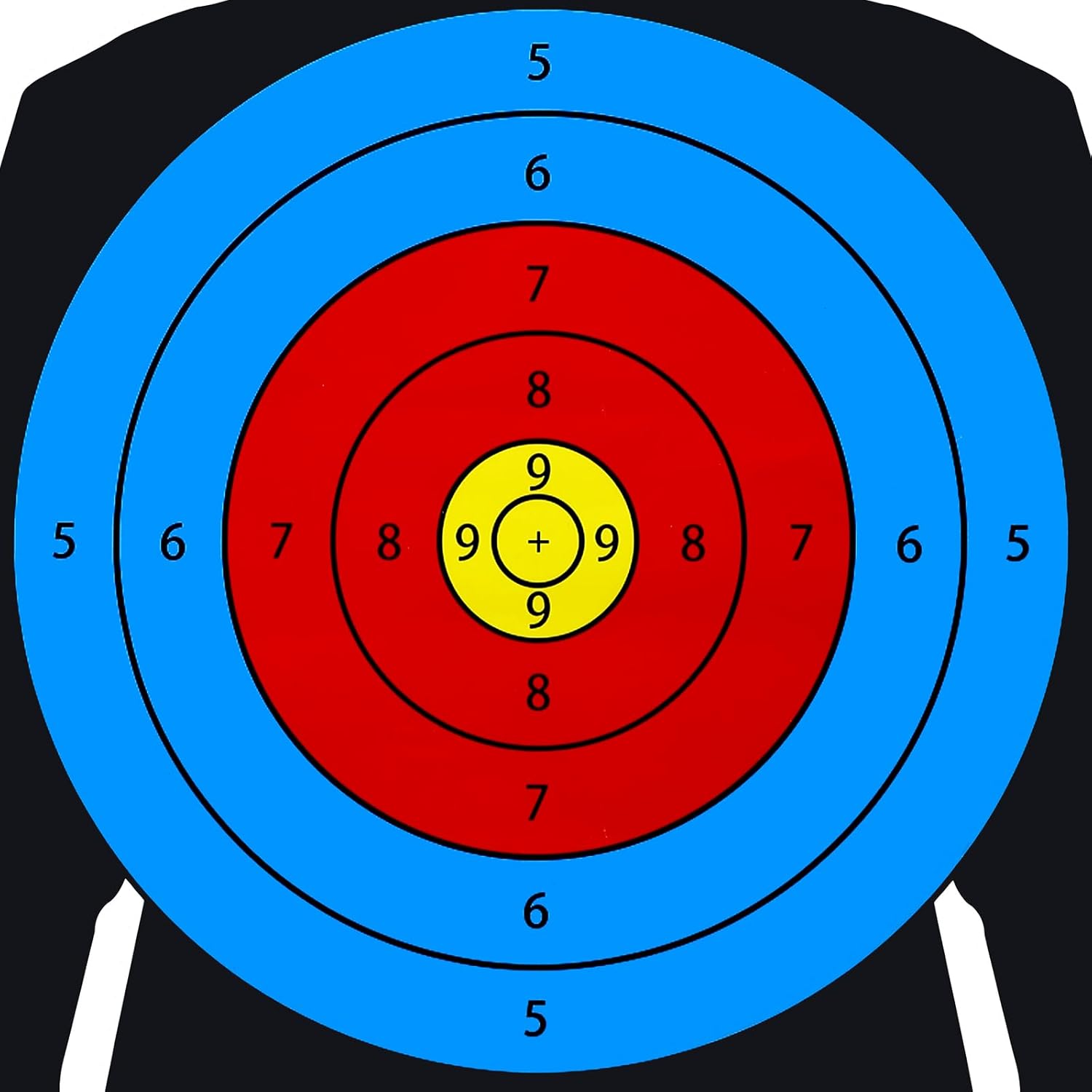 Silhouette Shooting Targets, 23X35 inch Paper Targets for Shooting Range, Suitable for Indoor/Outdoor Range Use with Handguns, BB Guns, Rifles, Pistols, Airsoft Guns - Image 7