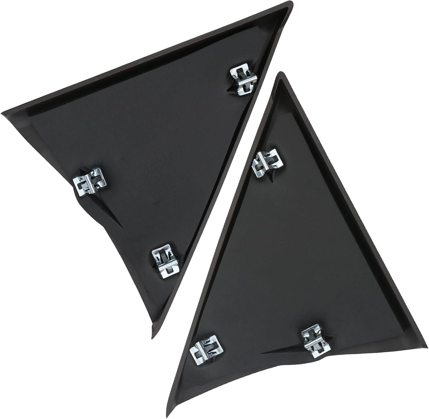 APPERFiT Front Door Panel Upper Trim Triangle Cover Very Dark Brown/Cocoa Compatible with 2007-2013 Chevrolet Chevy Avalanche Silverado Suburban Tahoe, GMC Sierra Yukon - Image 2